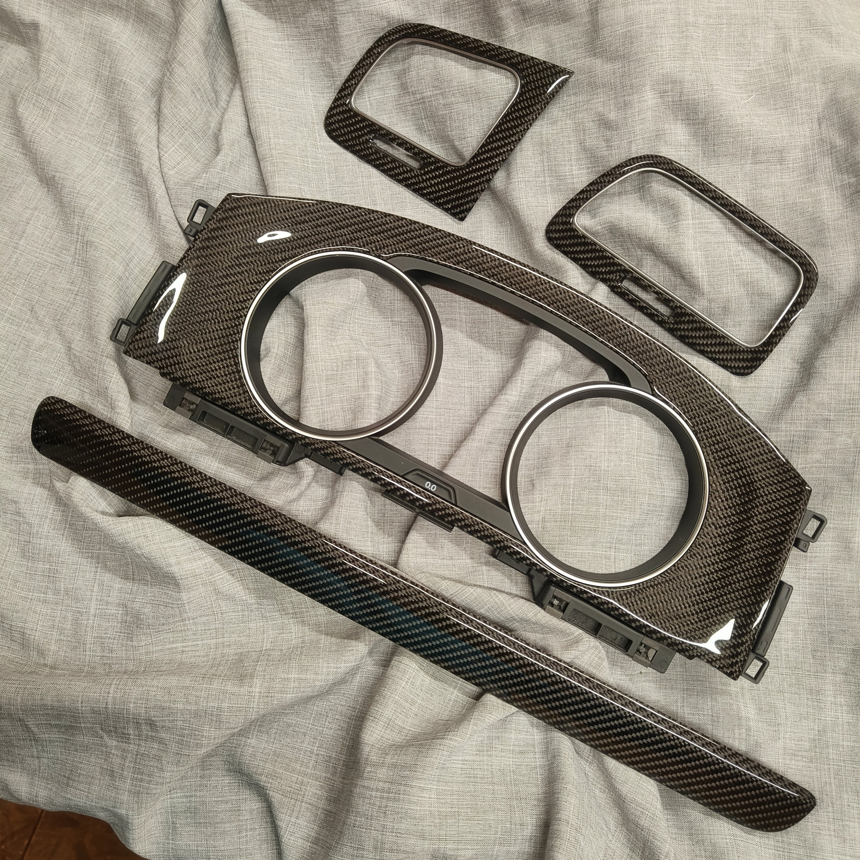 Intérieur complet Golf 7 fibre de carbone